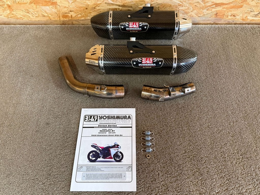 Yoshimura TRC-D uitlaten Yamaha YZF-R1 YZFR1 R1 09-14 RN22, Motoren, Onderdelen | Yamaha, Gebruikt, 5420 Daniels Street, Chino, CA, 91710, US