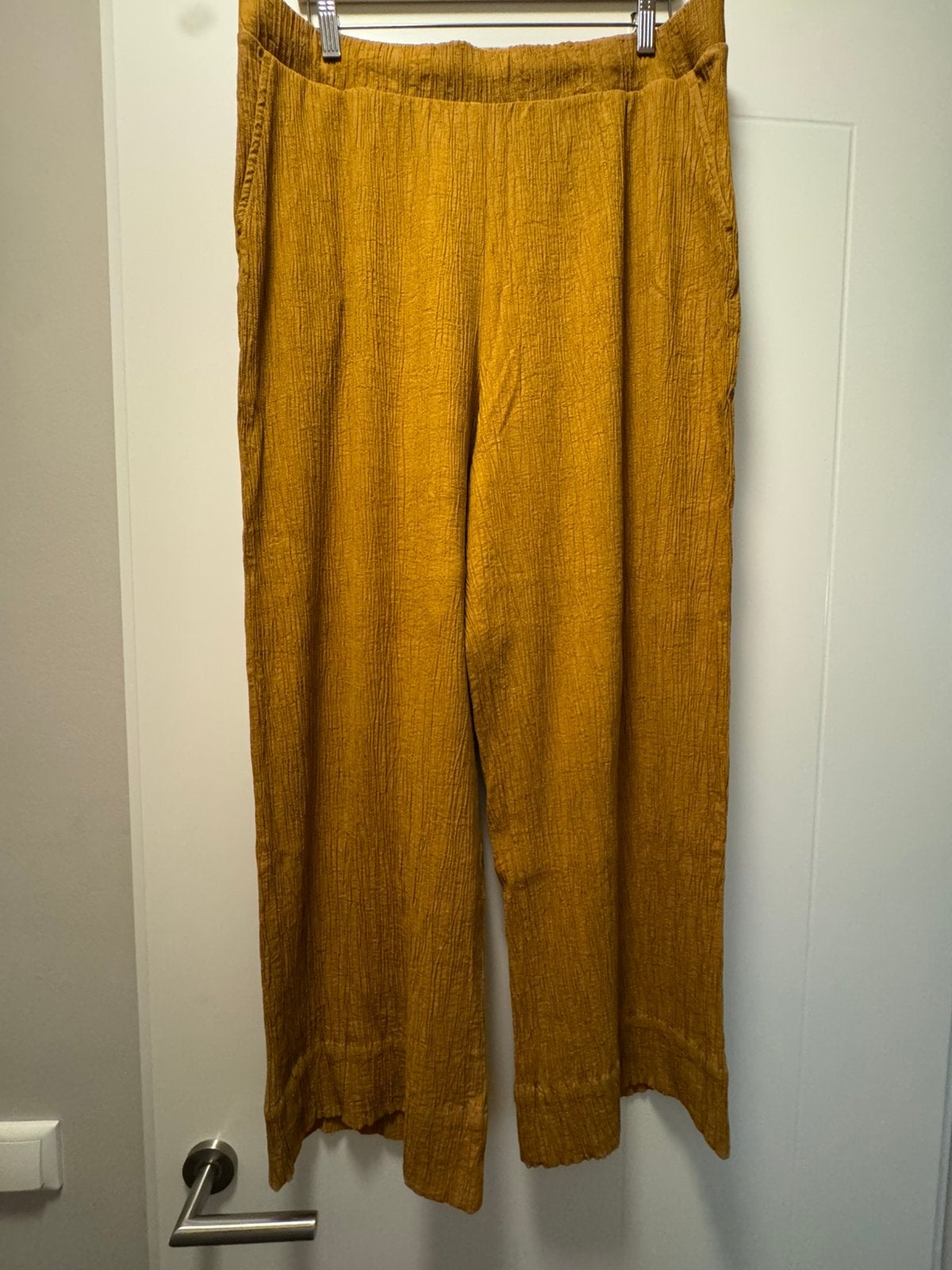 Studio Anneloes Grace Linen Look broek XXL Honey Kleur, Kleding | Dames, Broeken en Pantalons, Geel, Maat 46/48 (XL) of groter