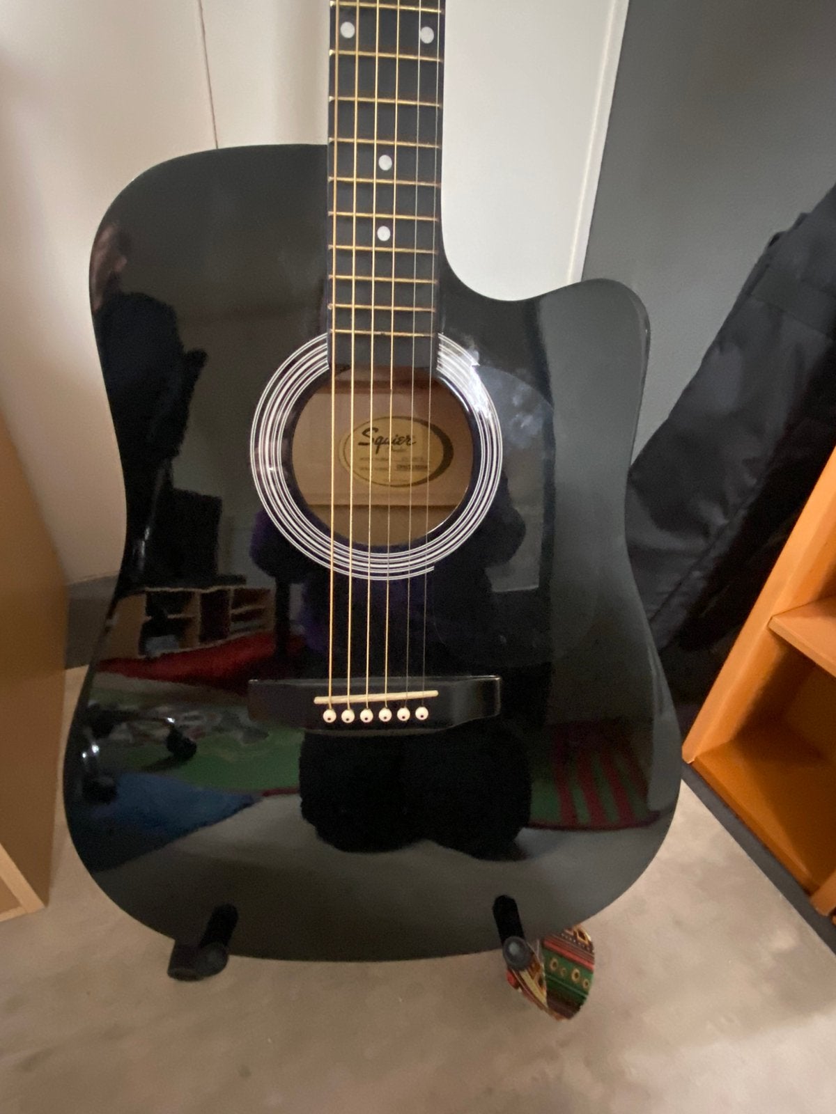 Fender Squier gitaar €95,00, Ophalen, Zo goed als nieuw, Overige typen
