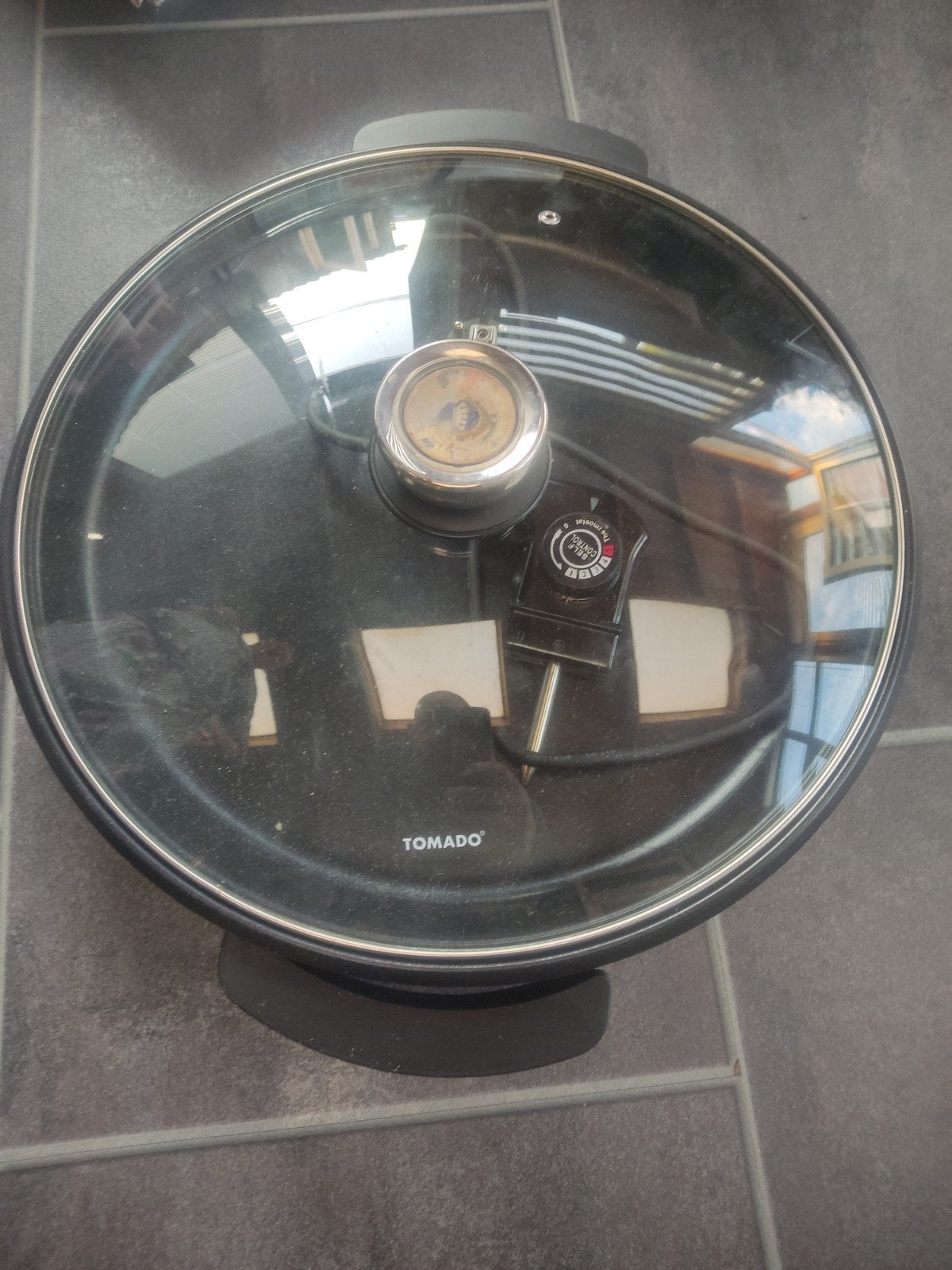 Tomado Pizza Pan - Elektrische Pizza Oven, Witgoed en Apparatuur, Ovens, Minder dan 45 cm, Overige merken, Pizzaoven, Ophalen of Verzenden