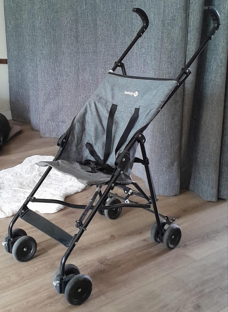 BUGGY LICHTGEWICHT STURENDE WIELTJES/KUNNEN OOK VAST, ZGAN., Ophalen, Zo goed als nieuw, Overige merken