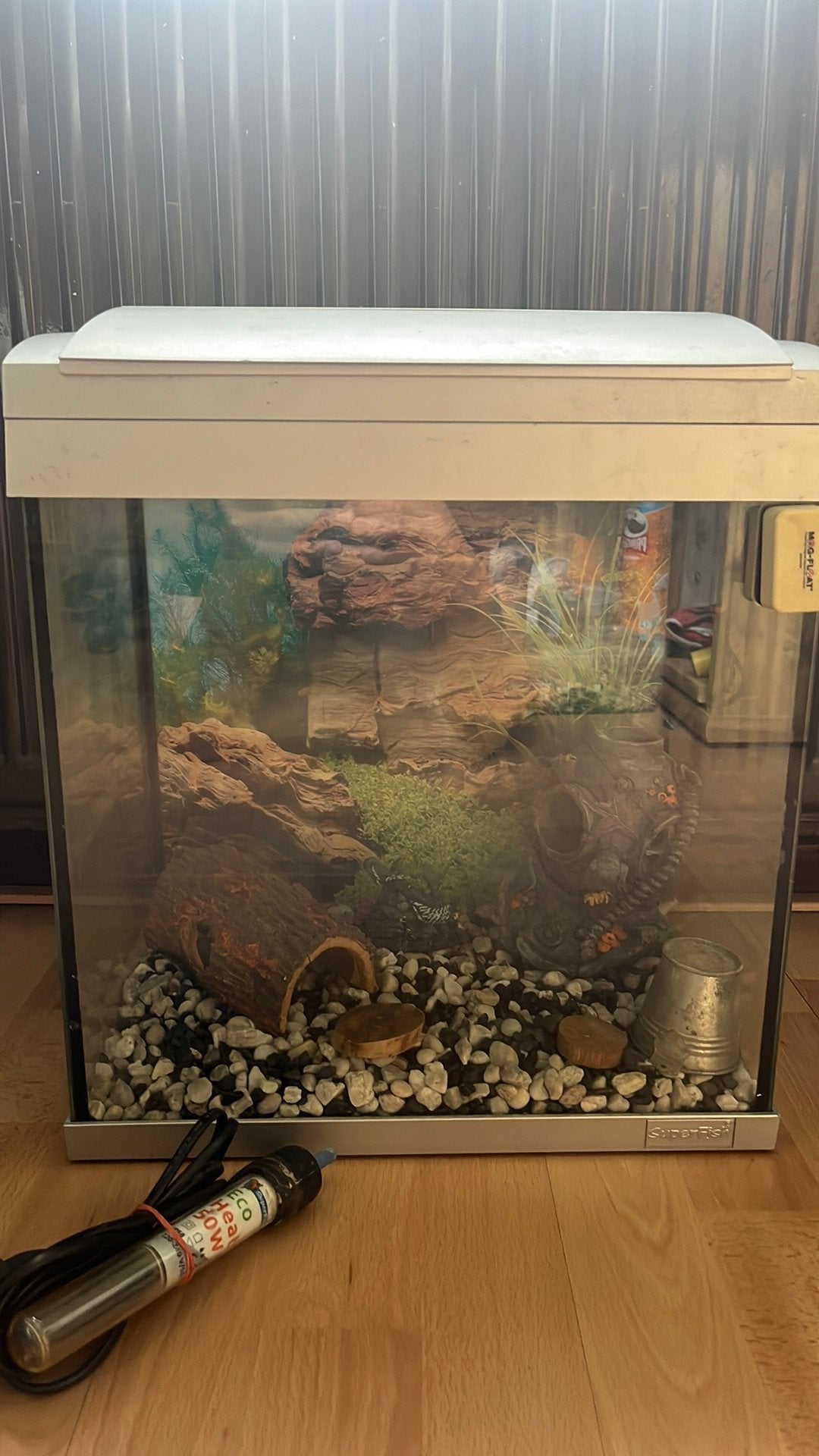 Aquarium, Dieren en Toebehoren, Vissen | Aquaria en Toebehoren, Ophalen of Verzenden, Zo goed als nieuw, Leeg aquarium