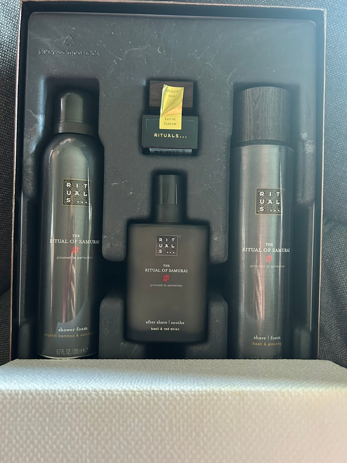 Ritual of Samurai giftset groot, Ophalen of Verzenden, Nieuw, Bad & Douche