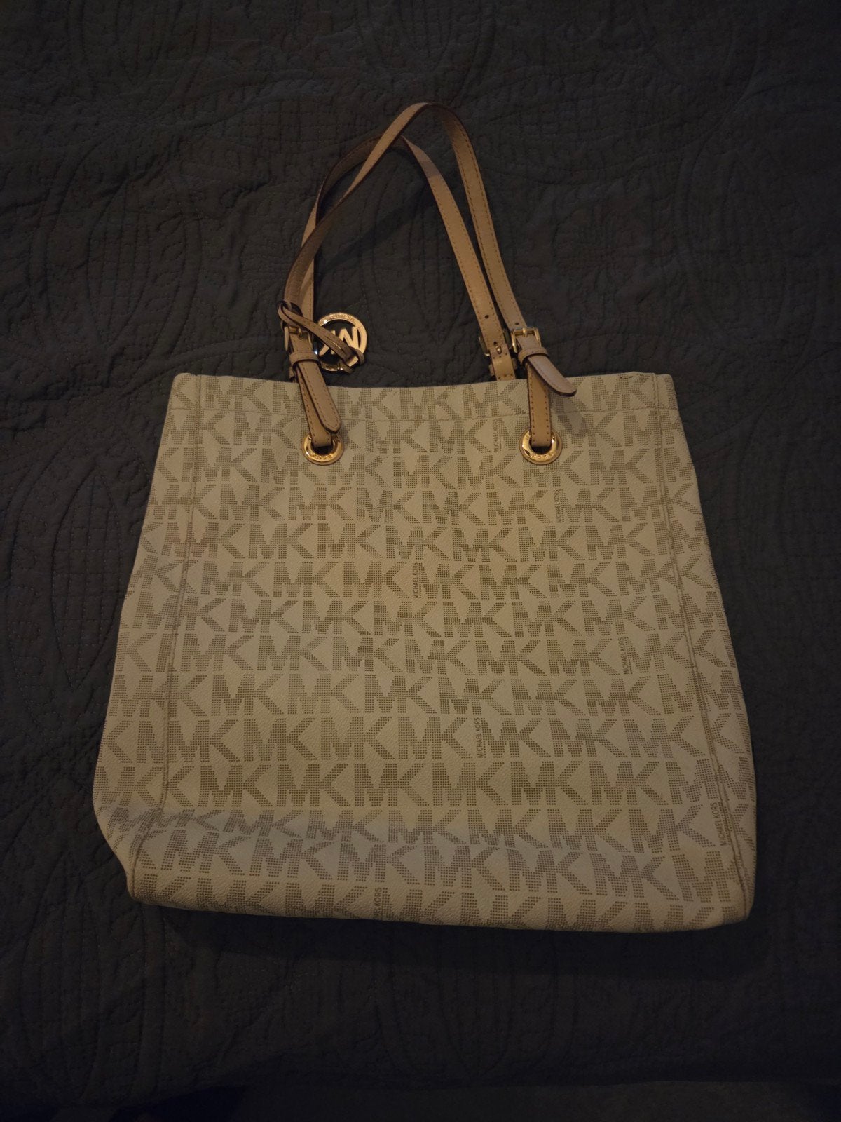 Michael Kors tas, Ophalen, Zo goed als nieuw, Beige, Handtas