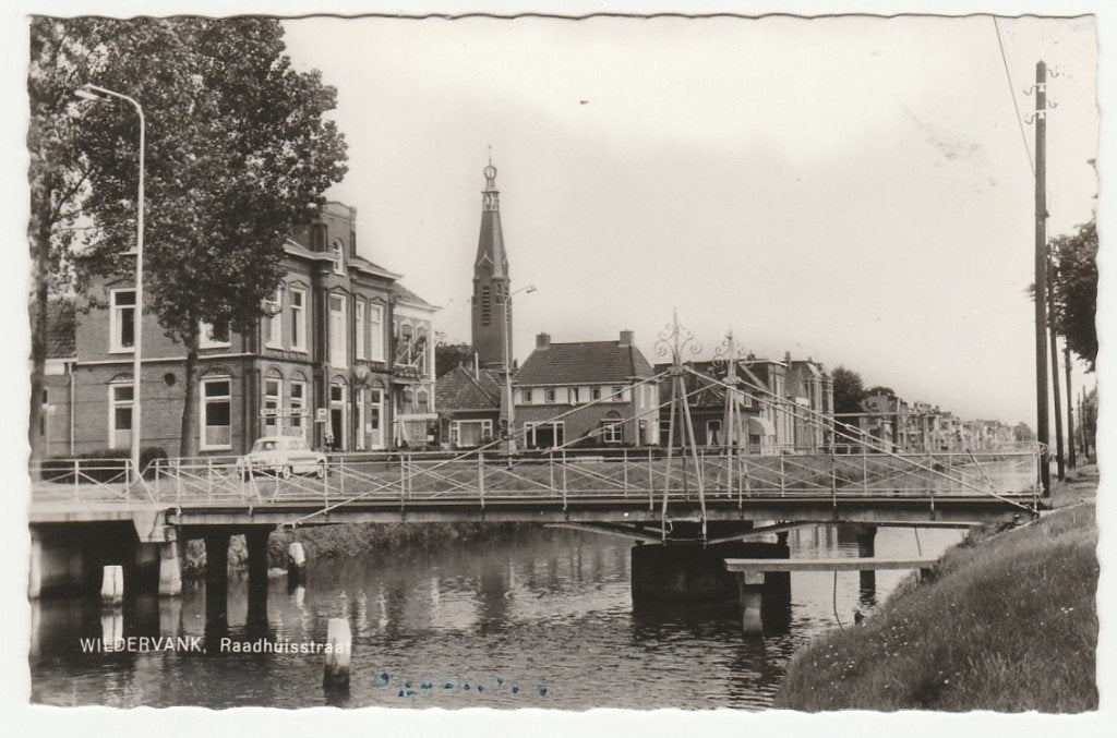 Wildervank - Raadhuisstraat, Verzenden, 1960 tot 1980, Ongelopen, Groningen