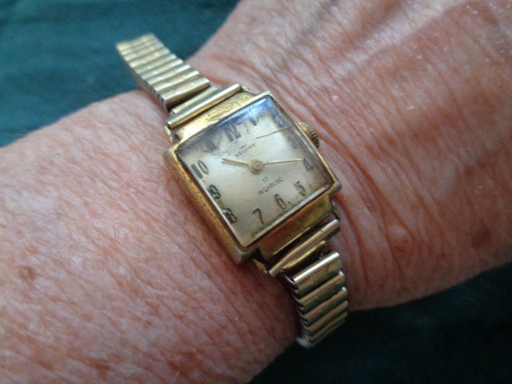 vintage horloge rollgold, Ophalen of Verzenden, Gebruikt