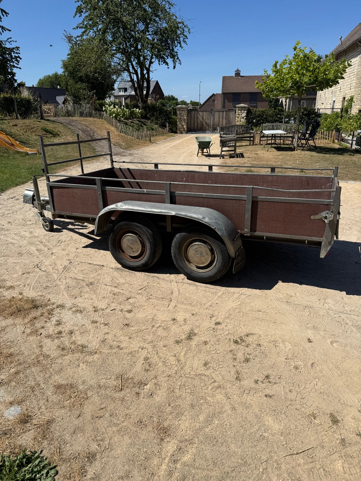 Aanhangwagen te koop – opknapper, Ophalen, Gebruikt