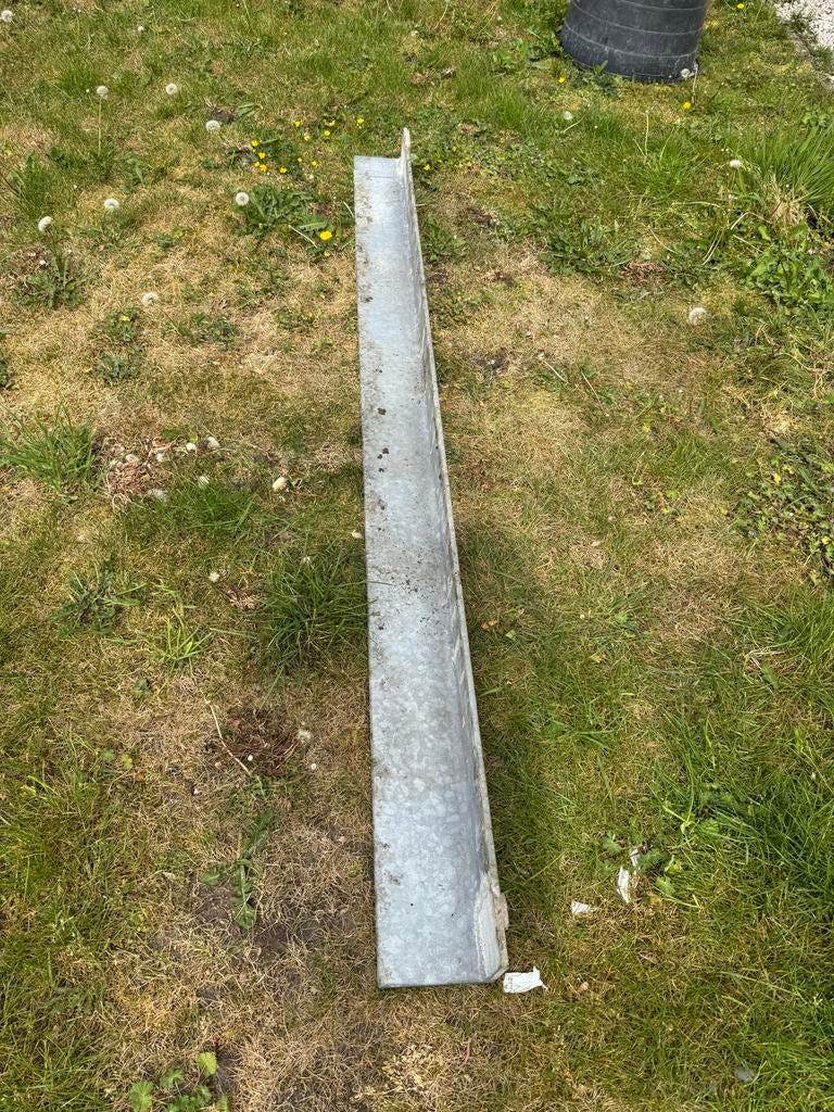 Gegalvaniseerde latei 220cm lang, 150x100x10mm, Ophalen, Gebruikt