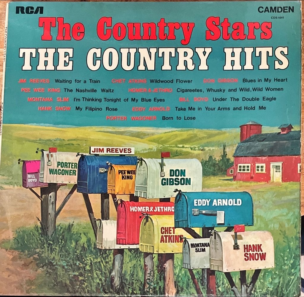 The Country Stars, The Country Hits, LP, Gebruikt, Ophalen of Verzenden, 12 inch