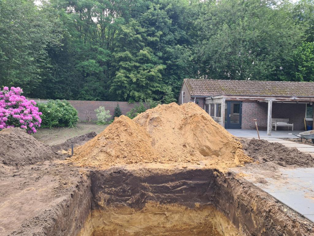 Gratis op te halen gele zand 18-20 m3, Tuin en Terras, Aarde en Mest, Ophalen