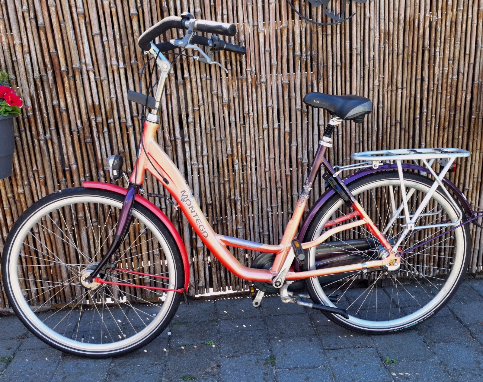 Moederfiets, montego 58cm 3versnellingen, Versnellingen, 56 cm of meer, Zo goed als nieuw, Ophalen