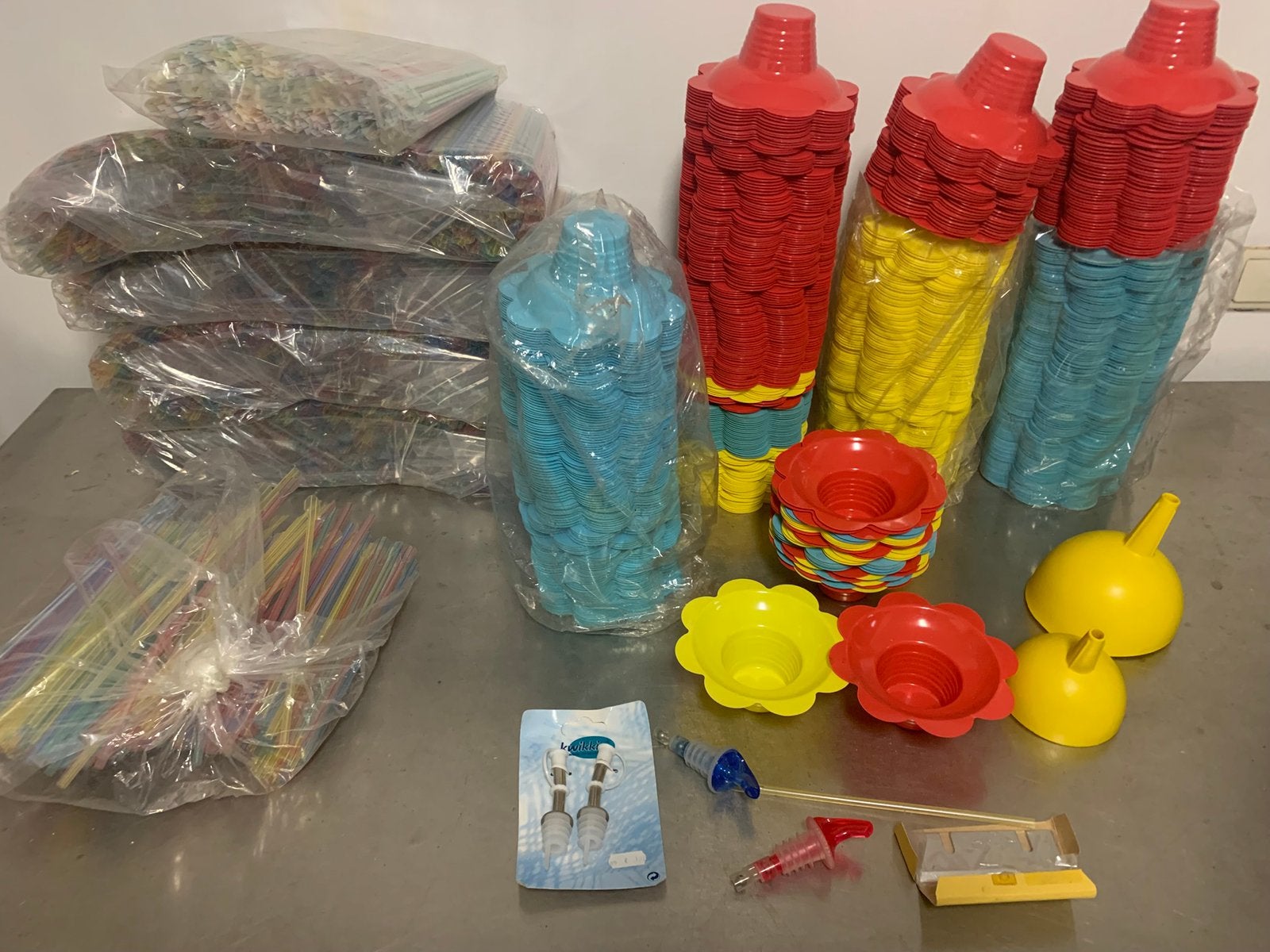 Schaafijs cups/ bekers en plastic scheprietjes, Ophalen, Nieuw