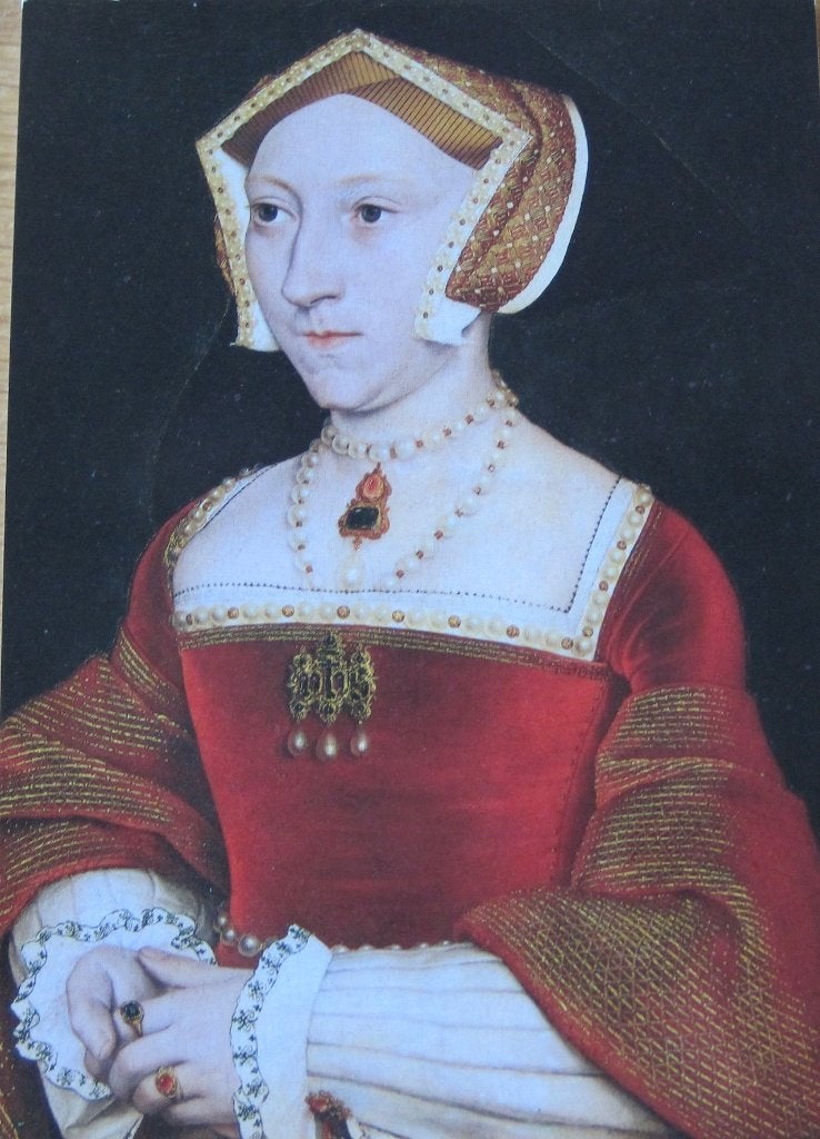 Hans Holbein - Jane Seymour - koningin van Engeland, Ophalen of Verzenden, 1980 tot heden, Ongelopen, Politiek en Historie