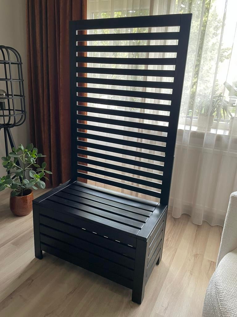 IKEA ÄPPLARÖ opbergbank en wandpaneel, Ophalen, Zo goed als nieuw, Hout
