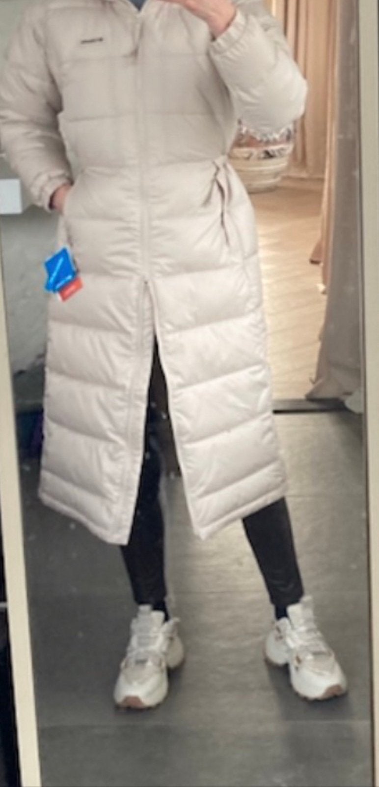 NIEUW! Columbia lange winterjas mantel winter puffer jas, Nieuw, Ophalen of Verzenden, Grijs, Columbia