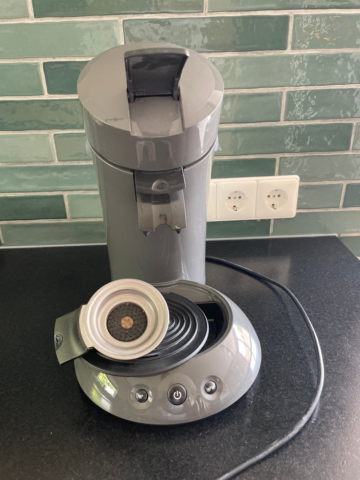 Philips Senseo Original Koffiezetapparaat Grijs, Ophalen of Verzenden, 1 kopje, Koffiepads en cups, Afneembaar waterreservoir