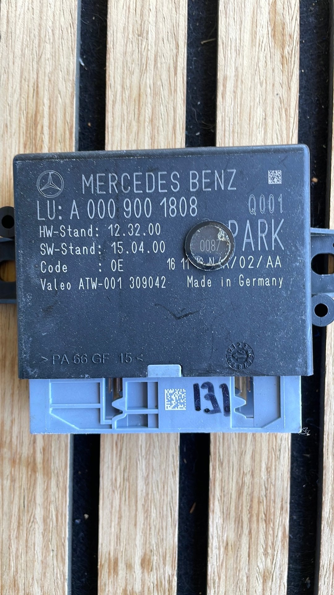 Mercedes-Benz Parktronic PDC Module - A 000 900 18 08 (W205), Ophalen