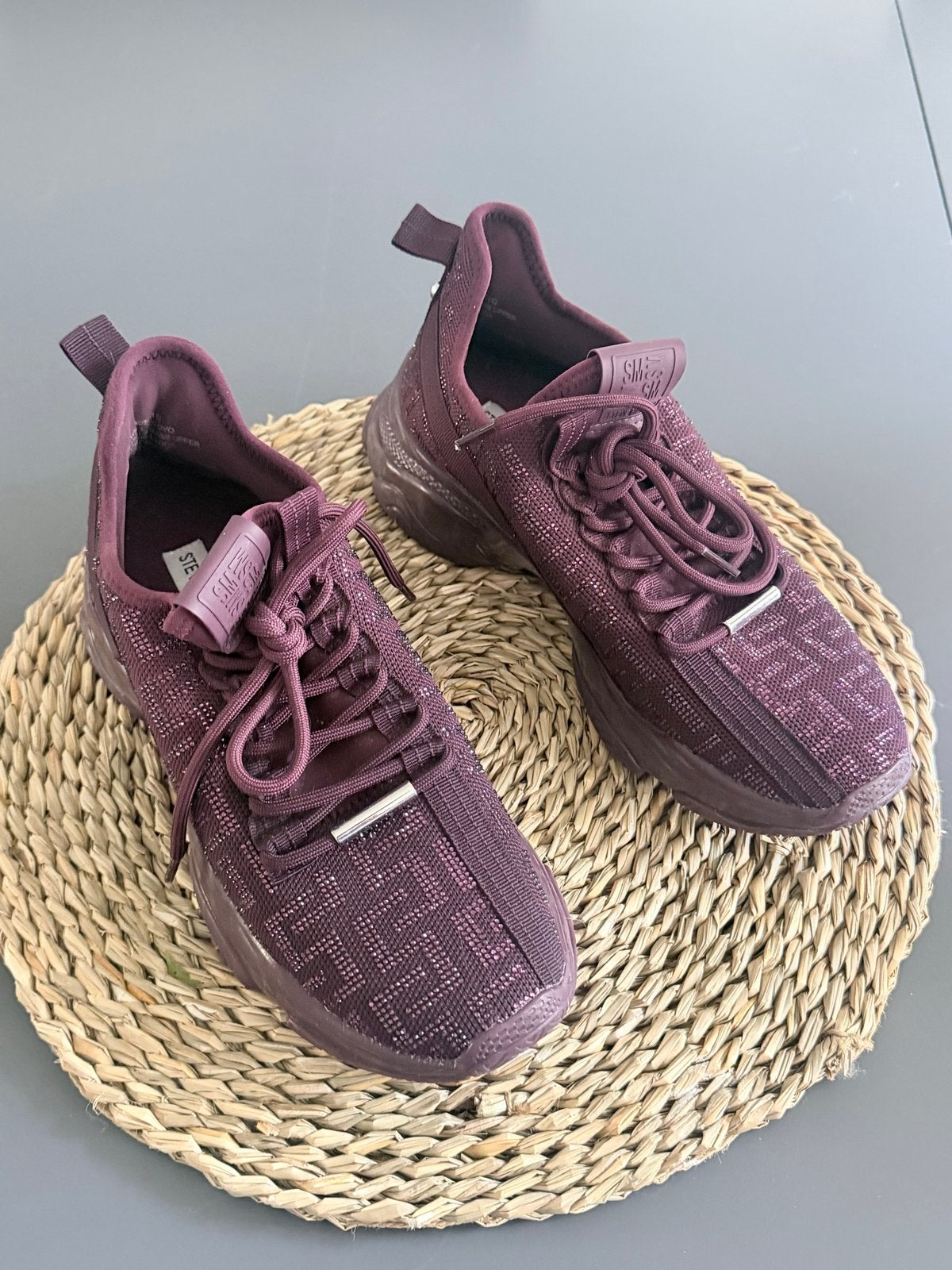 Steve Madden glitter sneakers – maat 39, Ophalen of Verzenden, Zo goed als nieuw, Overige kleuren, Sneakers of Gympen