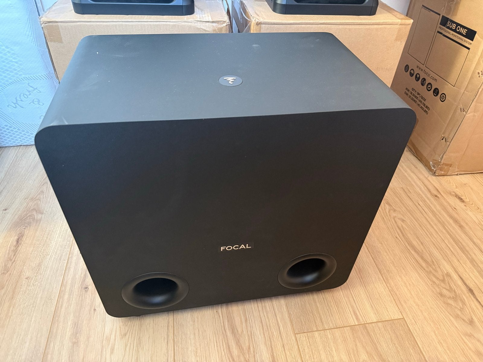 Focal Sub One Subwoofer - Professionele Monitoring, Subwoofer, Ophalen of Verzenden, Zo goed als nieuw, Basreflex
