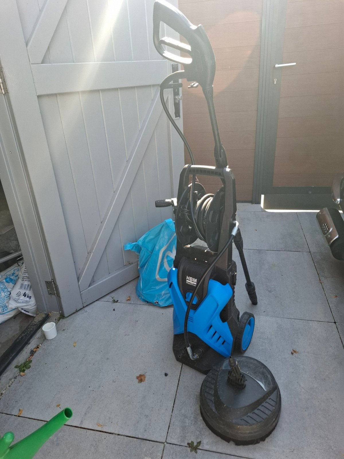 HBM hogedrukreiniger, Tuin en Terras, Ophalen, Zo goed als nieuw, Elektrisch, HBM Machines