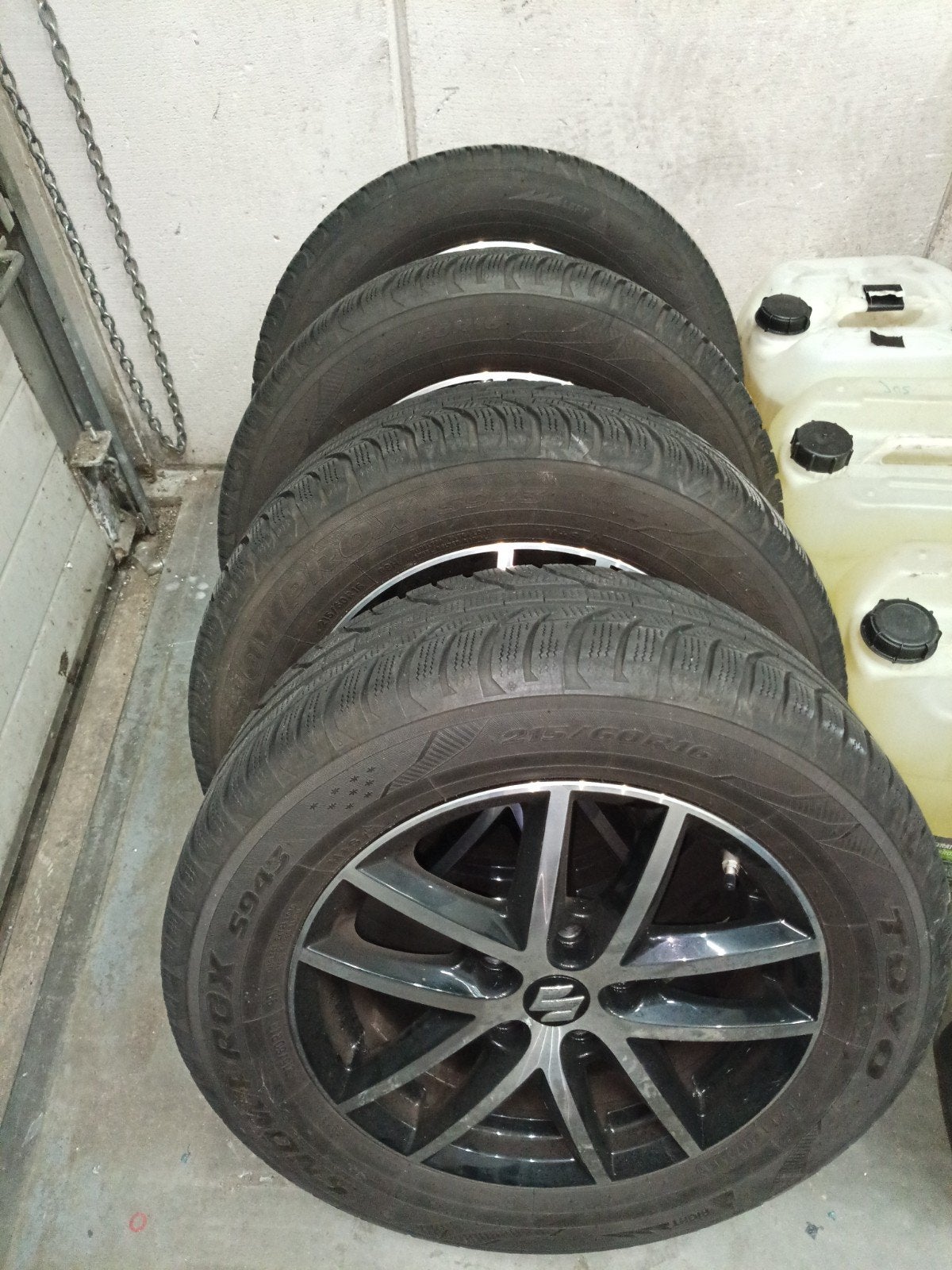 Winter wielen (set) Suzuki S-cross/Vitara, Ophalen