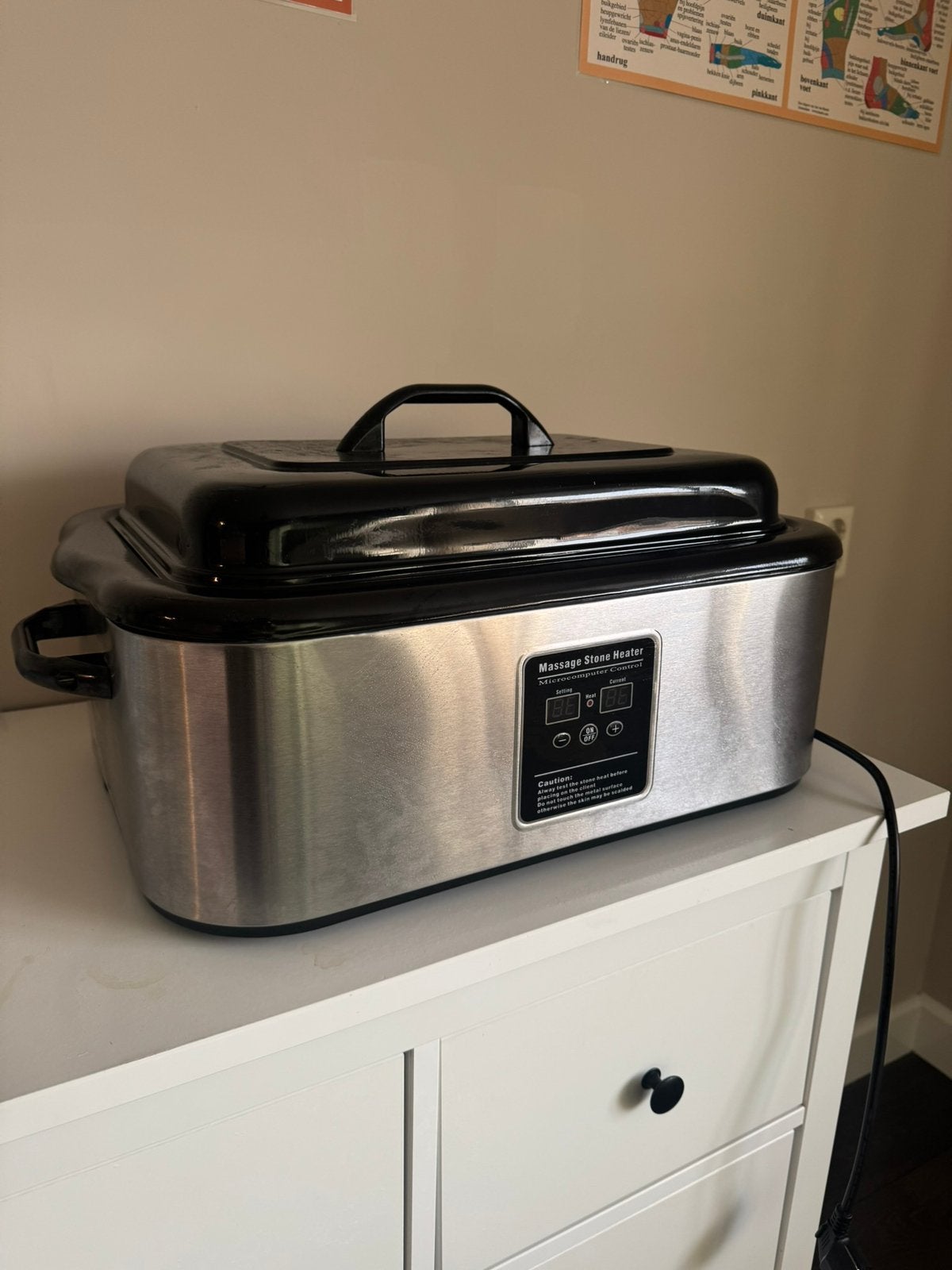 Hotstone heater, Ophalen of Verzenden, Zo goed als nieuw, Hotstone