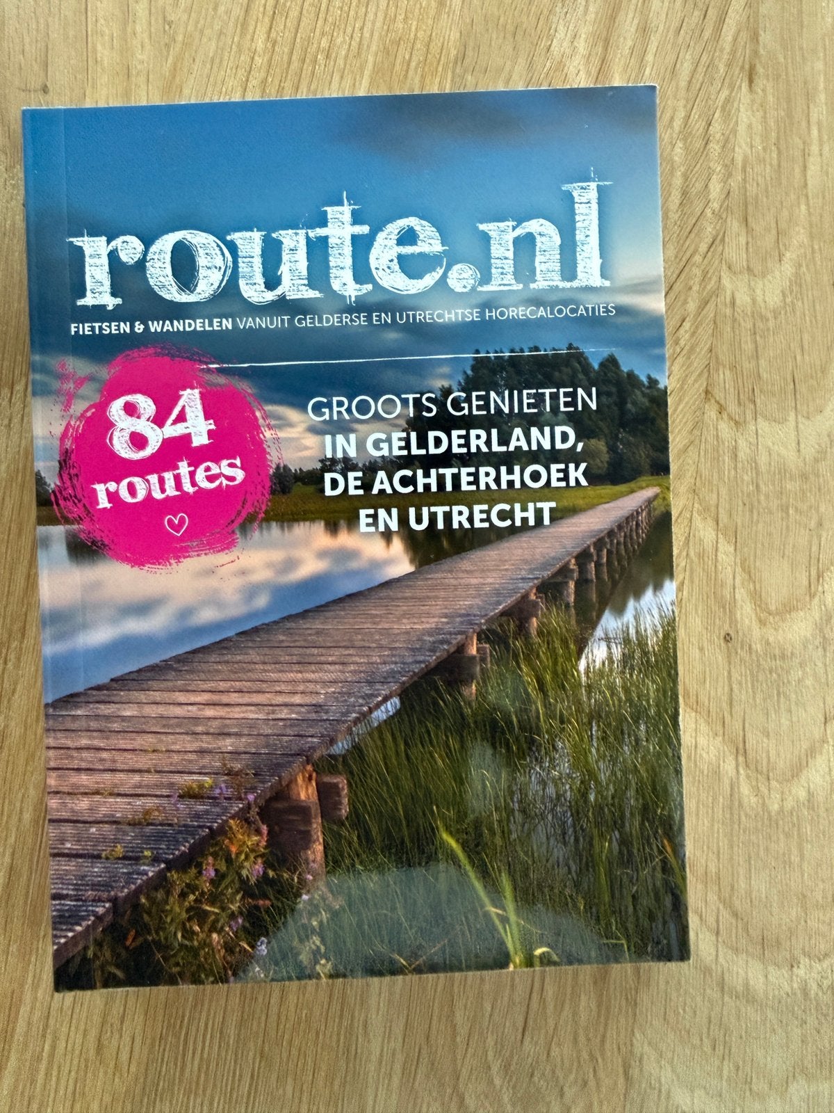 Route nl Gelderland, Achterhoek en Utrecht 84 routes, Overige merken, Fiets- of Wandelgids, Nieuw, Ophalen of Verzenden