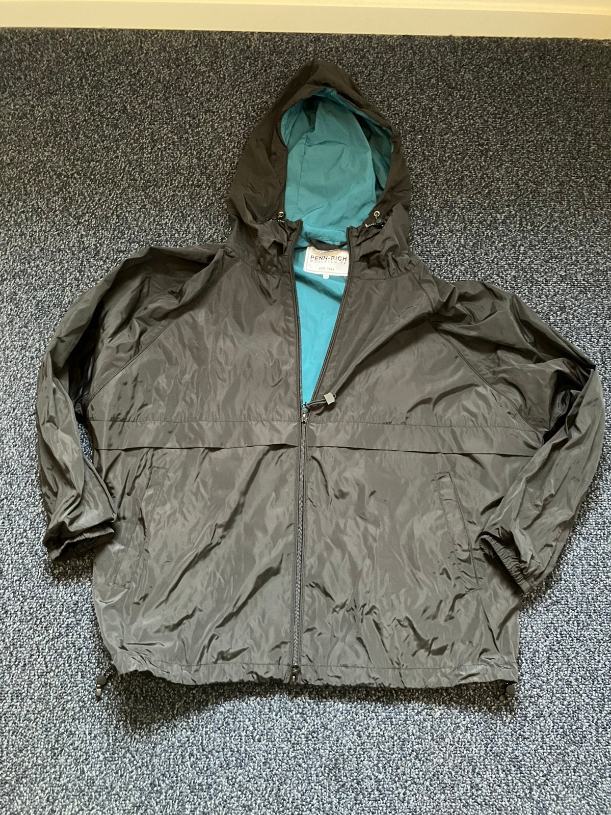 Woolrich windjack, M, Ophalen, Zo goed als nieuw, Maat 38/40 (M), Zwart