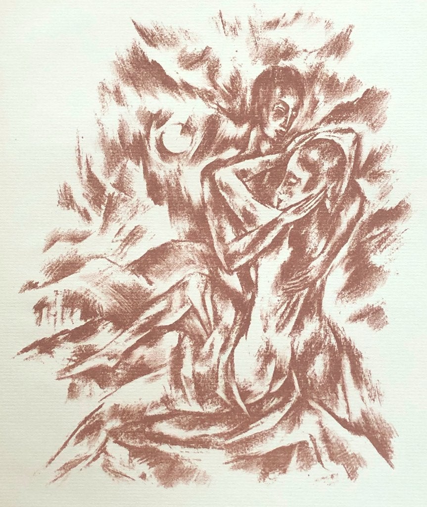 Mooie kunst v/h Grafiekkabinet Georg Alexander Mathéy, Antiek en Kunst, Ophalen of Verzenden