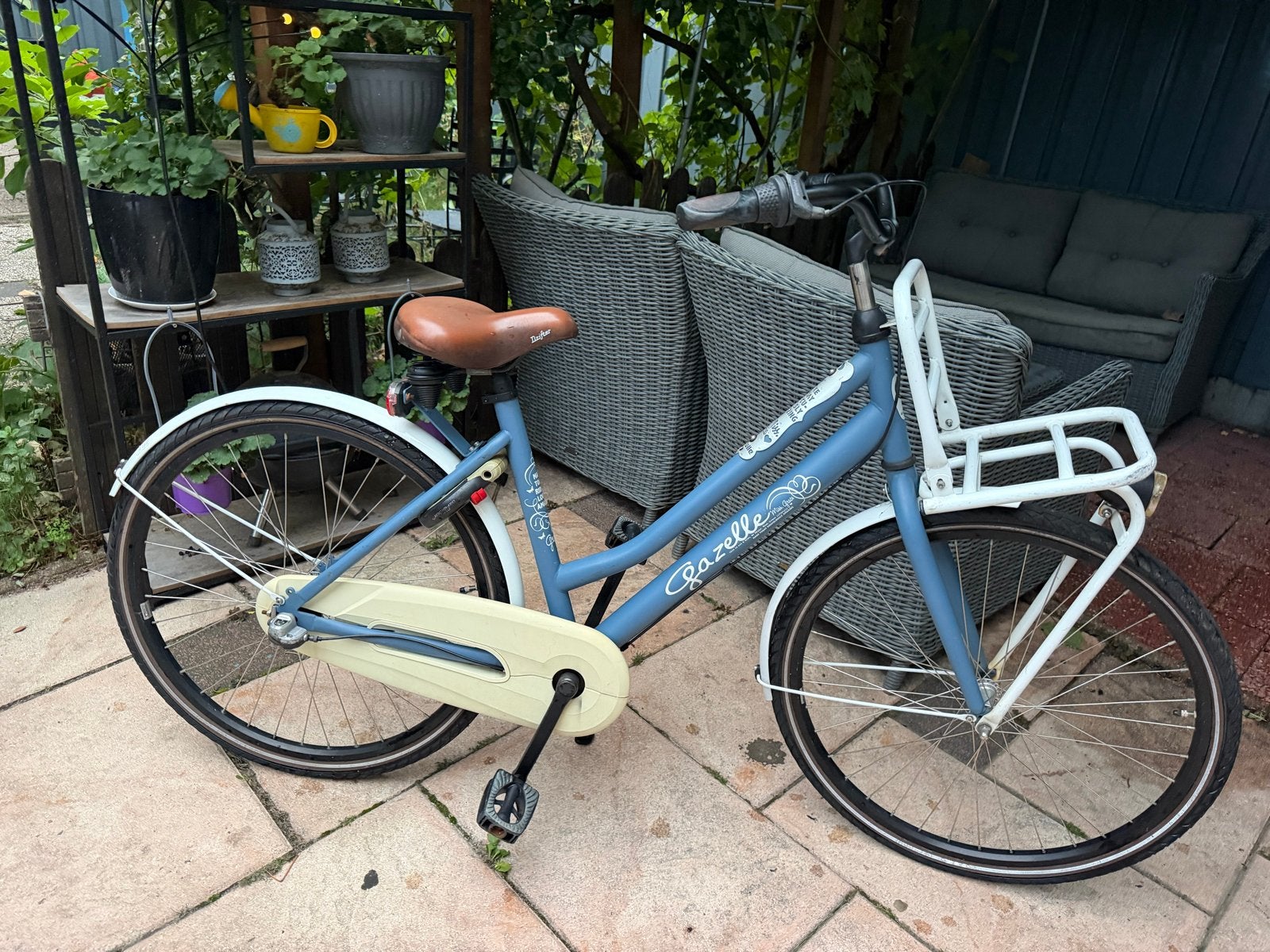 Gazelle Miss Grace transportfiets 26 inch, Ophalen, Gebruikt, Versnellingen, 50 tot 53 cm