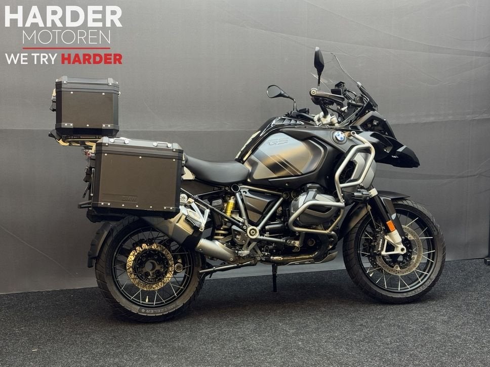 BMW R 1250 GS ADVENTURE TRIPLE BLACK/BOMVOL/GARANTIE, 2 cilinders, 1254 cc, Motorrijbewijs A, Bedrijf