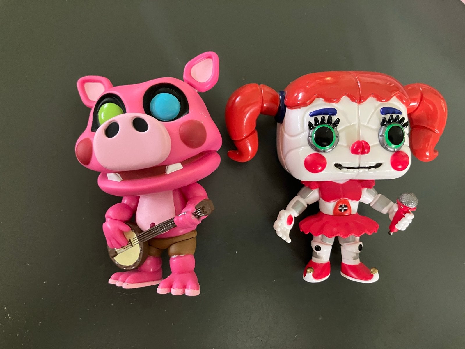 Funko pop FNAF figuren pig patch & circus baby, Ophalen of Verzenden, Zo goed als nieuw
