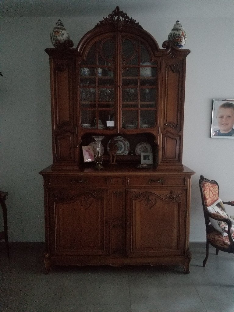 Vertrine kast, Glas, Gebruikt, Met deur(en), 150 tot 200 cm