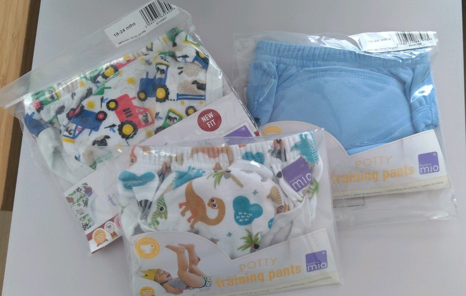 Oefenbroekjes Zindelijkheidstraining 3 stuks maat 18-24mo, Kinderen en Baby's, Ophalen of Verzenden, Zo goed als nieuw, Bambino