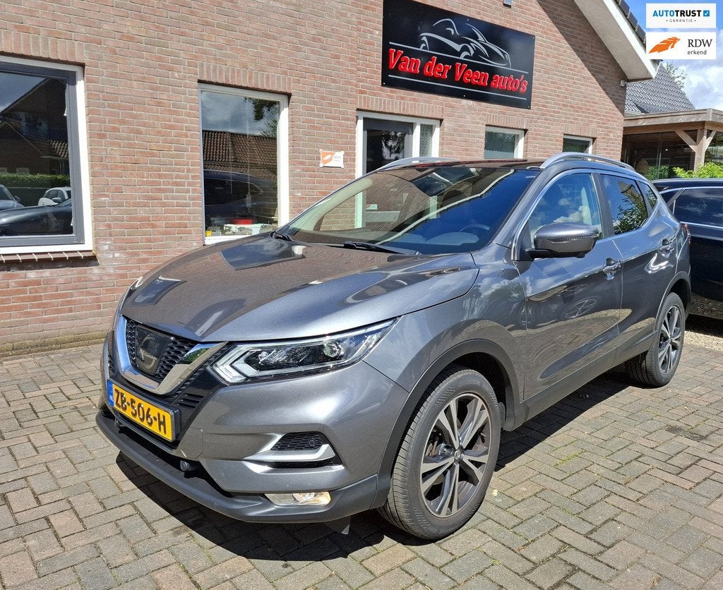 Nissan Qashqai 1.2 Tekna. Goed onderhouden o.a. nwe distribu, Auto's, Nissan, Voorwielaandrijving, Gebruikt, 4 cilinders, 116 pk
