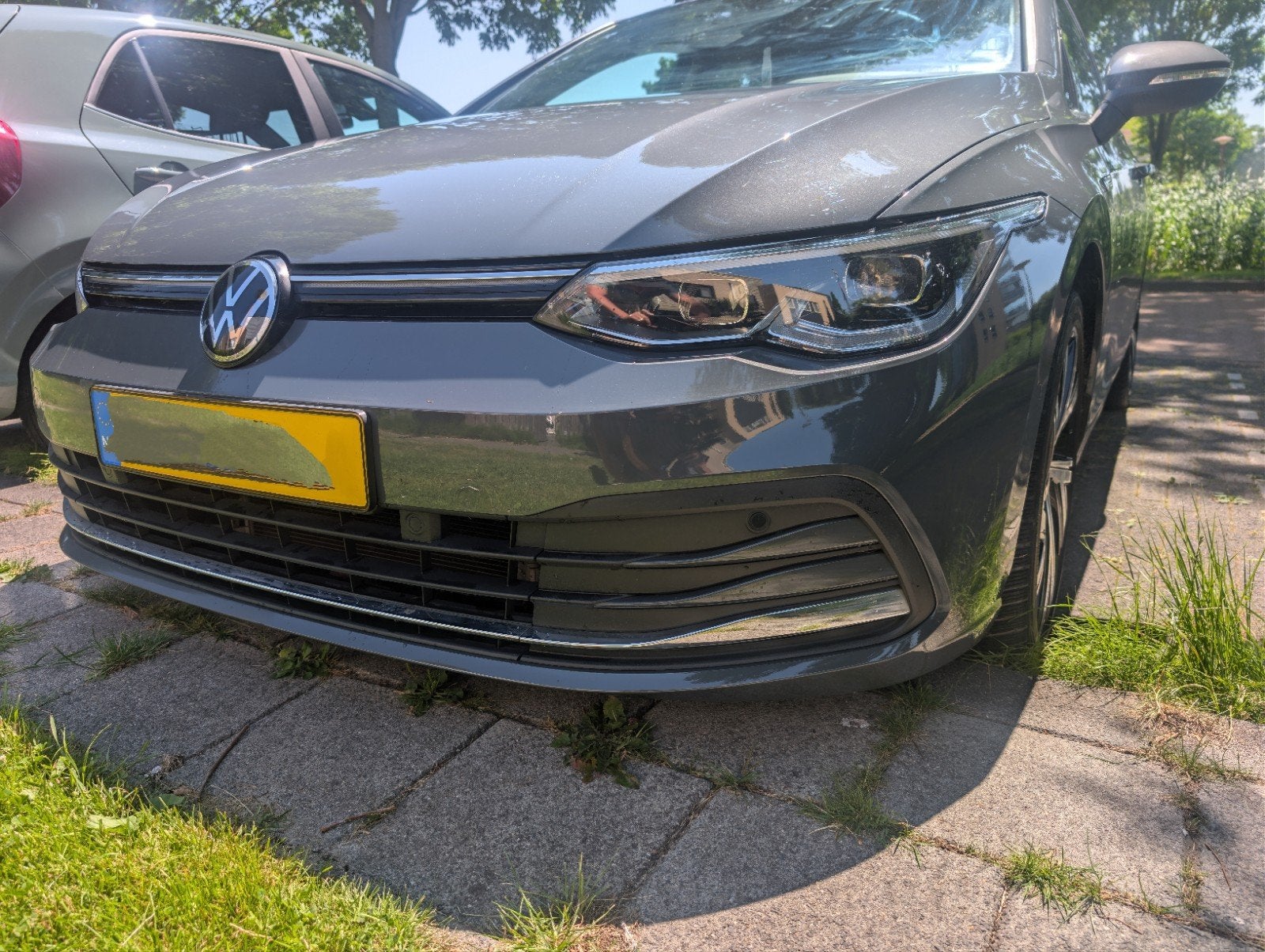 VW Golf 8 eTSI Voorbumper met 6X PDC Compleet, Auto-onderdelen, Carrosserie en Plaatwerk, Ophalen, Bumper