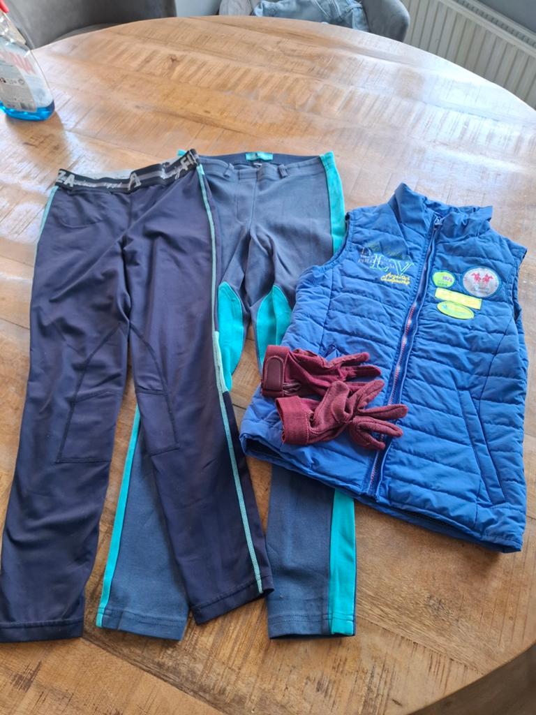 Set paardrijkleding voor kinderen, Dieren en Toebehoren, Paardrijkleding, Ophalen of Verzenden, Kinderen