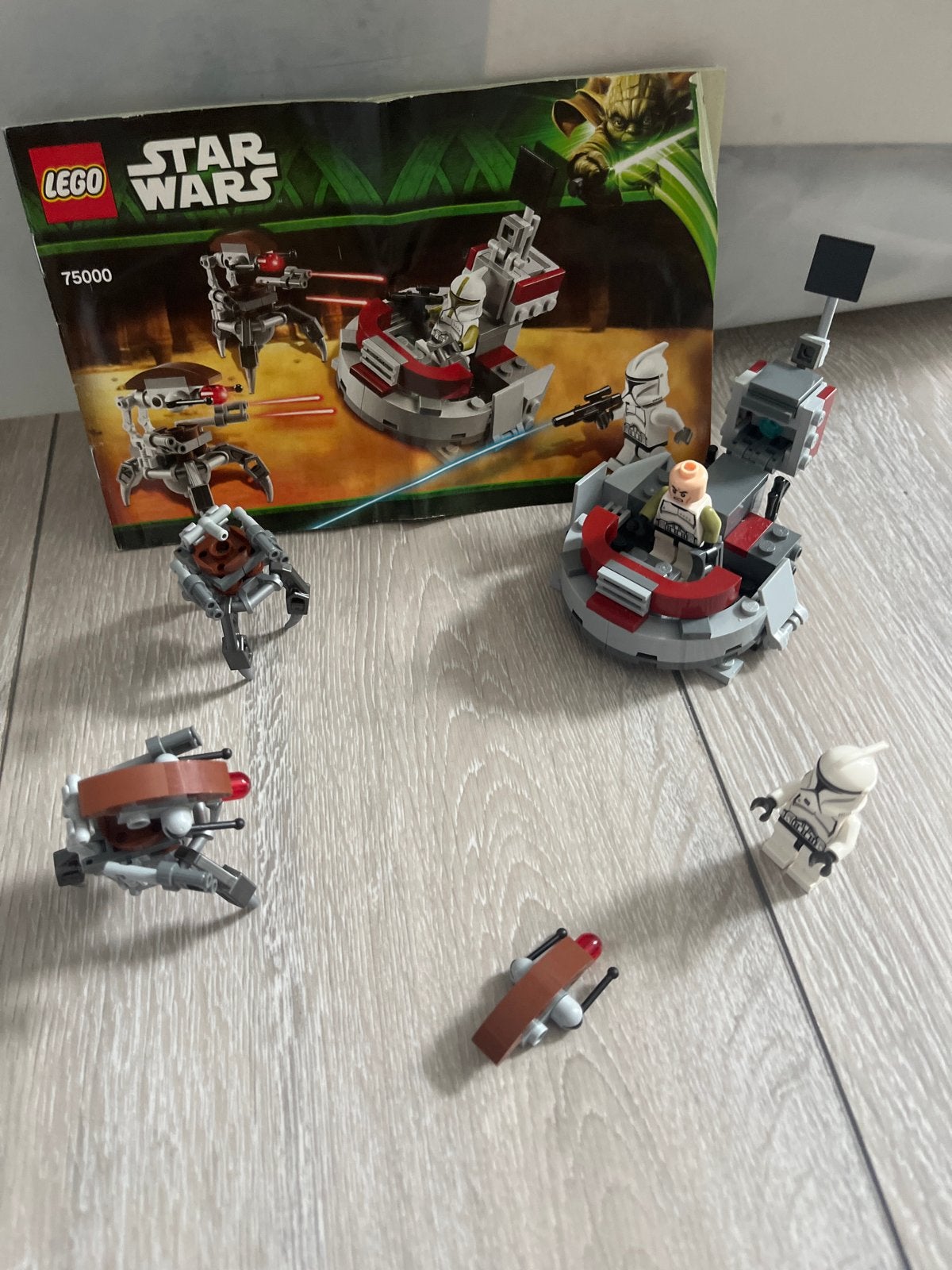 Lego Star Wars 75000 Clone Troopers vs. Droideka's, Kinderen en Baby's, Star Wars, Lego, Ophalen of Verzenden, Zo goed als nieuw