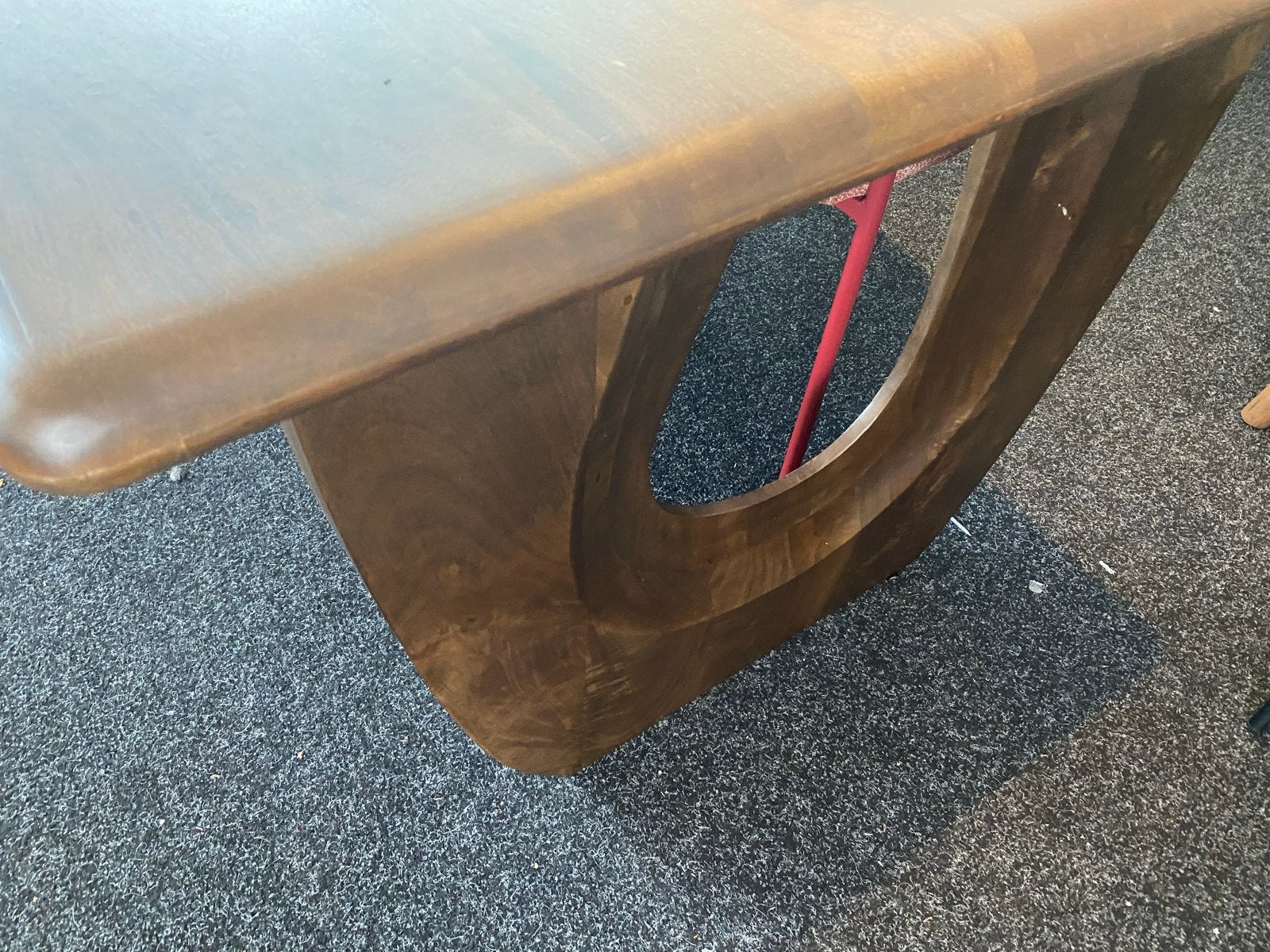 Japandi Notenhouten Eettafel Handai 280x100 cm, Huis en Inrichting, Ophalen, 100 tot 150 cm, Vijf personen of meer, Rechthoekig