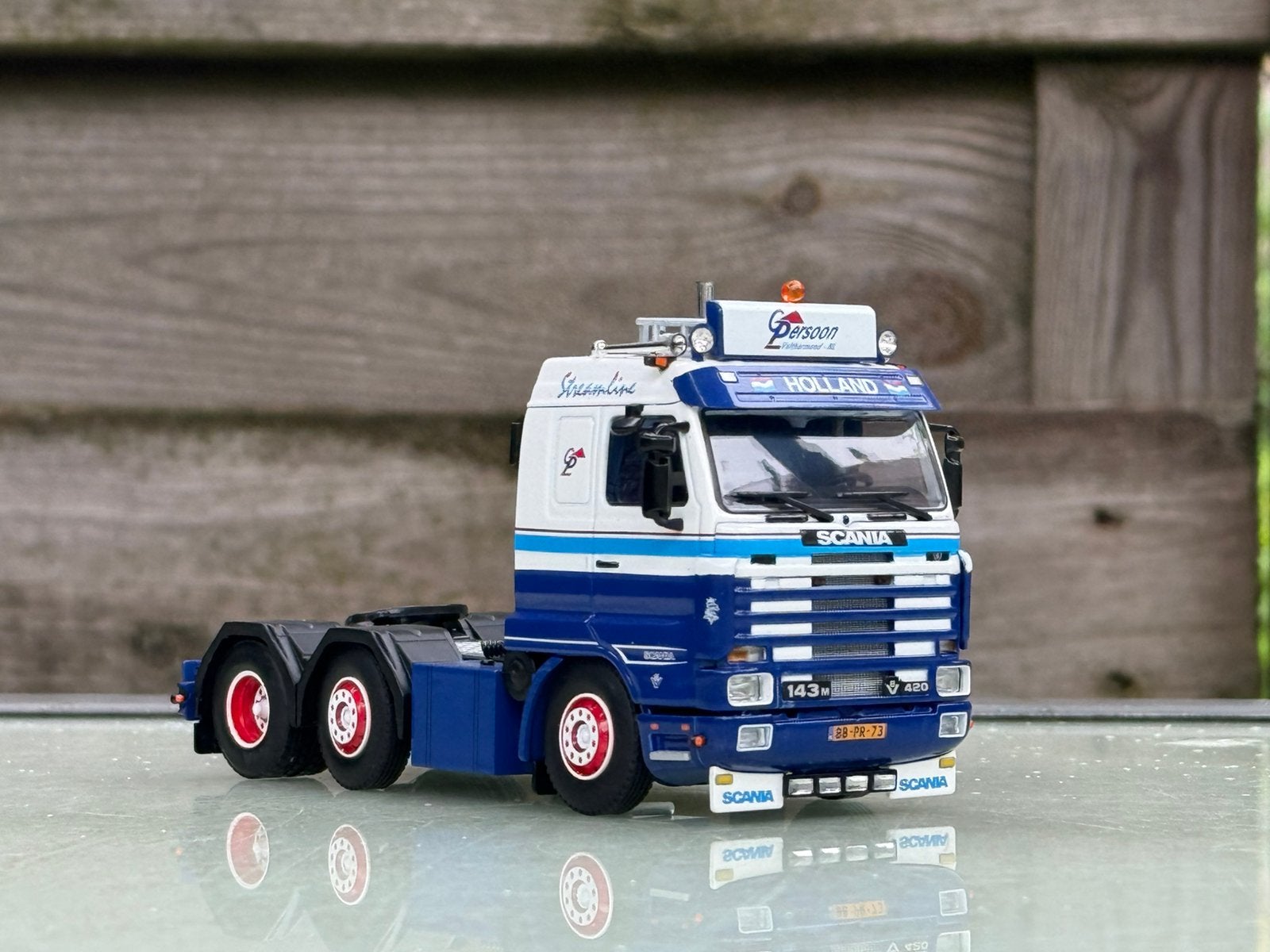 WSI scania 143 streamline van G. PERSOON, Ophalen of Verzenden, Zo goed als nieuw, Bus of Vrachtwagen, Wsi