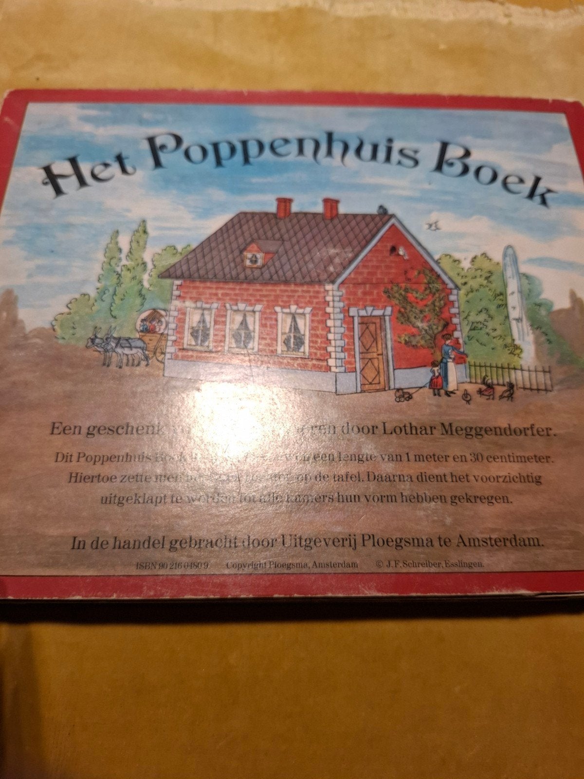 Het Poppenhuis Boek - Lothar Meggendorfer, Ophalen of Verzenden, Gelezen, Lothar Meggendorfer, Non-fictie
