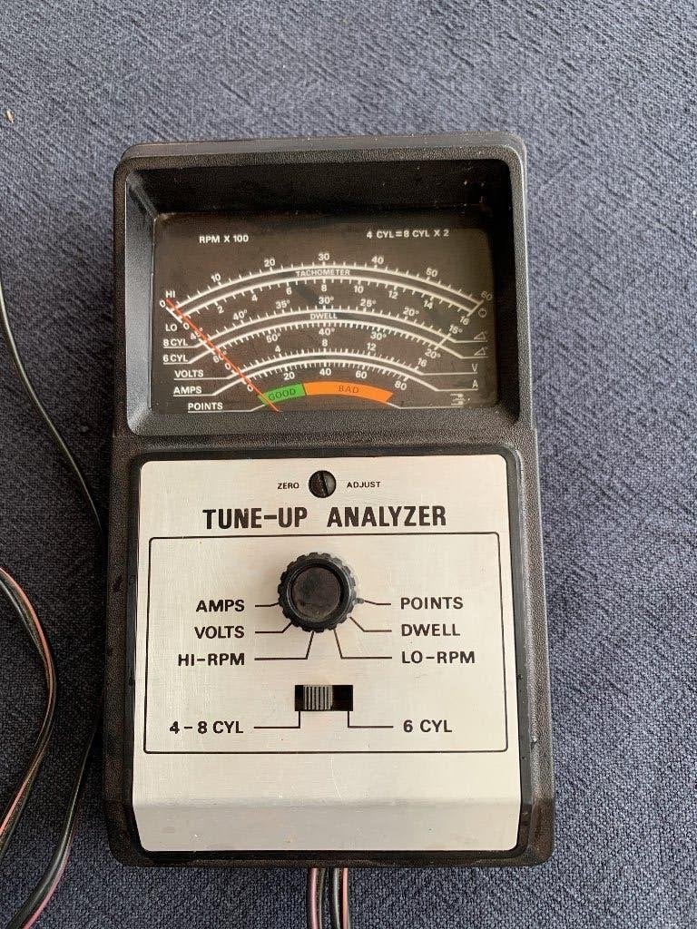 tune up analyzer , vintage motor diagnose systeem, Ophalen of Verzenden