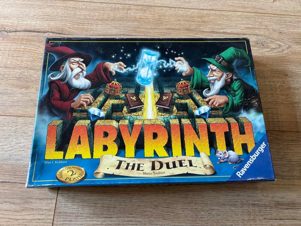 Labyrinth: The Duel - Spannend bordspel voor 2 spelers, Een of twee spelers, Ophalen of Verzenden, Gebruikt