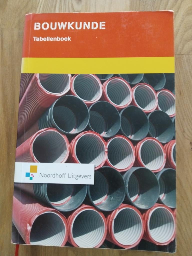 Bouwkunde Tabellenboek - Noordhoff Uitgevers, Ophalen of Verzenden, Gelezen, Bouwkunde, Onbekend