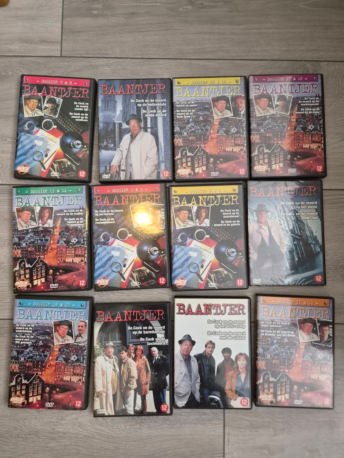 Baantjer DVD Collectie - Diverse Dossiers, Gebruikt, Nederlands, Inclusief doosje, Ophalen of Verzenden