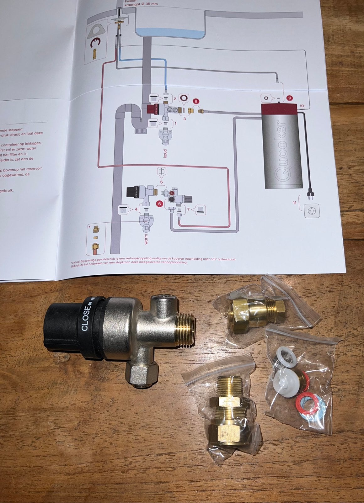 Quooker Combi B plus ombouwset, Ophalen of Verzenden, Nieuw