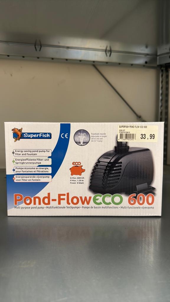 Fontein pomp eco 600 vijver NIEUW., Tuin en Terras, Vijver-toebehoren, Ophalen, Zo goed als nieuw, Vijverpomp