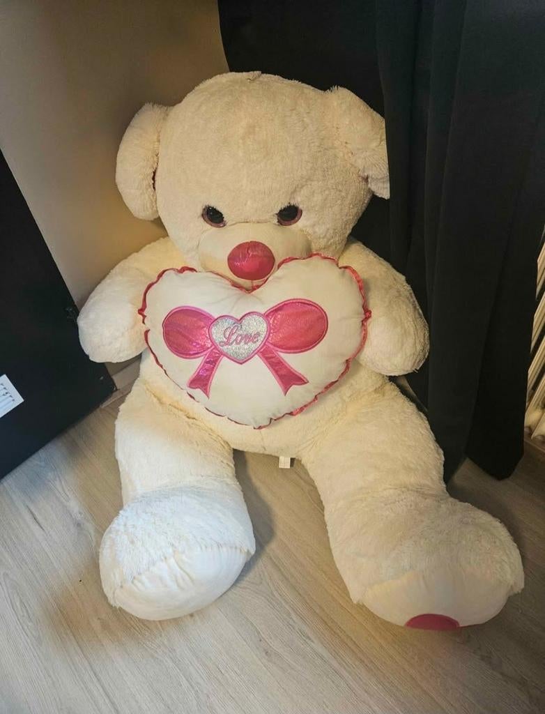 Xxl teddybeer, Kinderen en Baby's, Speelgoed | Knuffels en Pluche, Ophalen, Zo goed als nieuw, Beer