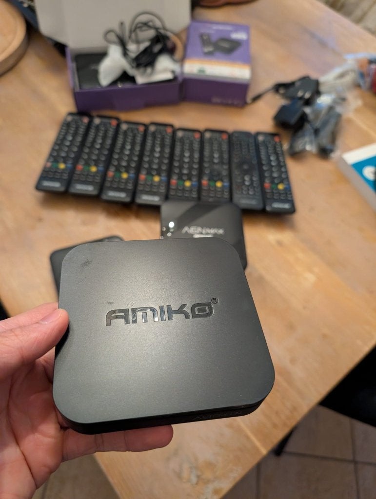 Amiko mediaspeler - werkend - model onbekend, Ophalen, Gebruikt