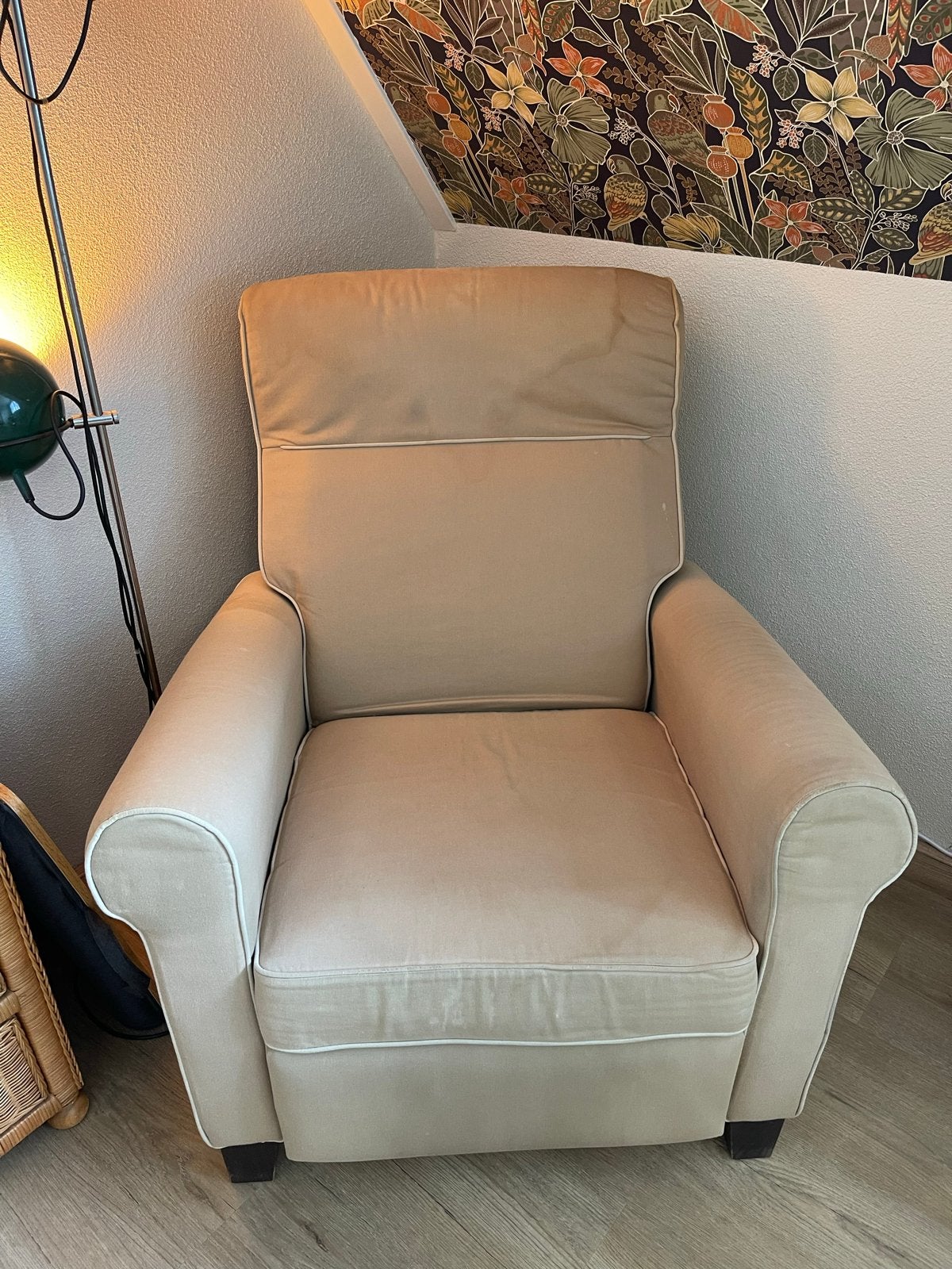 IKEA Muren relaxfauteuil / stoel, Ophalen, Gebruikt, Stof, 75 tot 100 cm